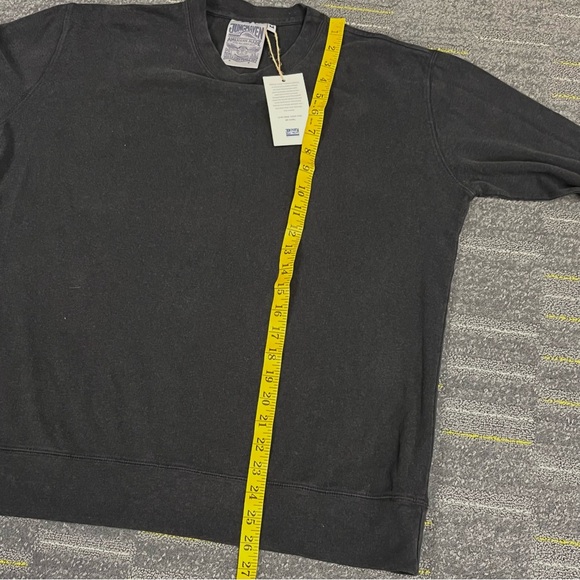 Jungmaven California Pullover Lightweight Sweatshirt Sz M Black Hemp Cotton NWT - Picture 9 of 10